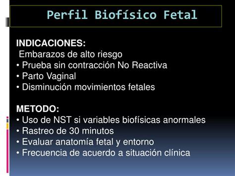 Ppt Pruebas De Bienestar Fetal Powerpoint Presentation Id