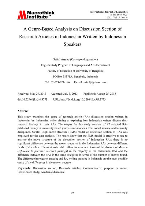 Most effectively demonstrates your ability as a researcher to think critically about an issue, to develop creative solutions to problems based upon a logical synthesis of the findings, and to formulate a deeper, more profound understanding of the research problem under. 😎 Discussion research paper. How to Write a Discussion ...