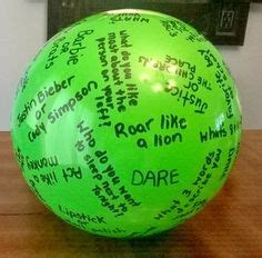 talk and toss ball | Clue Party and other fun parties I have done