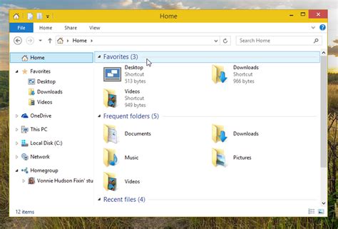 Windows 10 File Explorer Has A Home Section Now