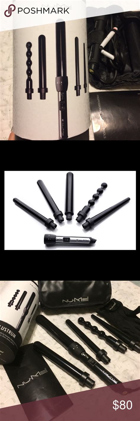Sold Nume Lustrum Professional Curling Wands Wands Wand Curls Heat