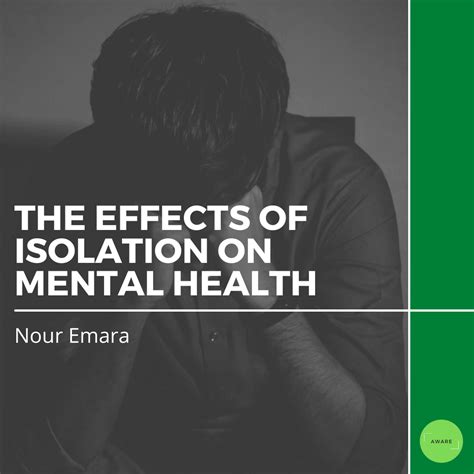 The Effects Of Isolation On Mental Health Aware