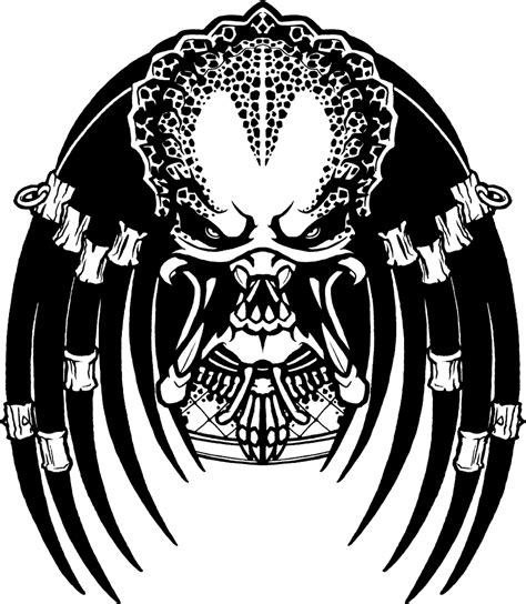 Predator Head Png Transparent Image Download Size 880x1010px