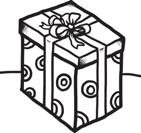 Present Box Coloring Pages At Getcolorings Com Free Printable