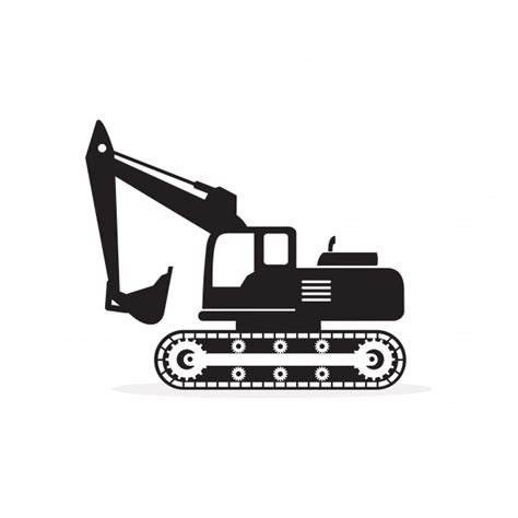 Excavator svg free vector download (85,014 free vector) for commercial use. ショベルシルエットアイコンベクトル | プレミアムベクター