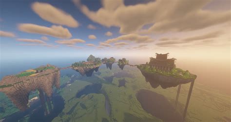 Floating Islands Spawn Minecraft Map