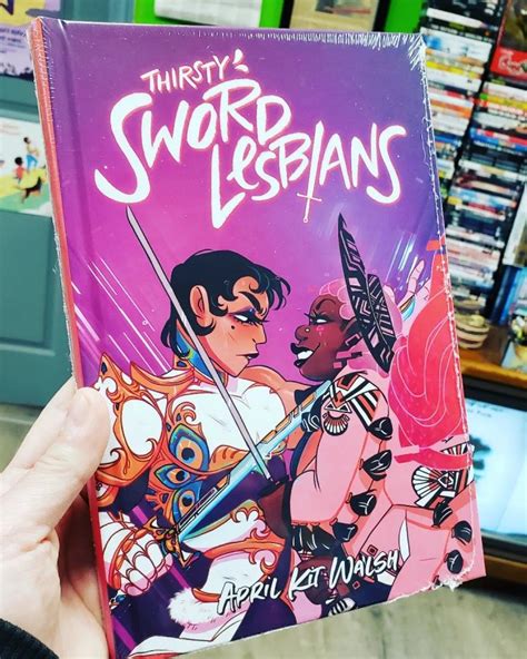 Thirsty Sword Lesbians Role Playing Book Cape And Cowl Comics And Collectibles Comics Toys
