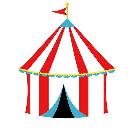 Circus clipart circus tent, Circus circus tent Transparent ...