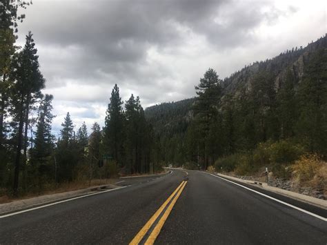 California State Route 89 Through Luther Pass