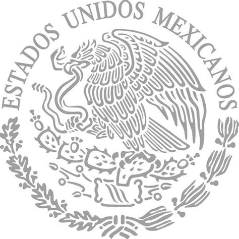 Calcomania Escudo Nacional Mexicano Sticker Meses Sin Intereses