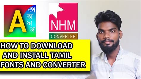 How To Install Tamil Typing Software Azhagi Nhm Converter Youtube