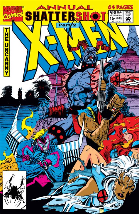 Scattershot X Men Uncanny X Men X Factor X Force Annuals 1992