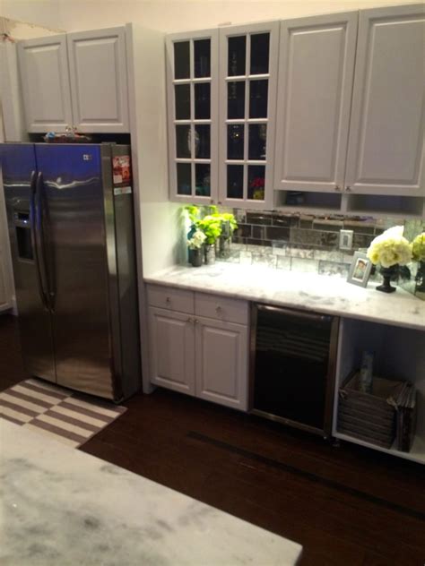 Antique Mirror Tiles Kitchen Backsplash Update The Glass Shoppe A Division Of Builders Glass
