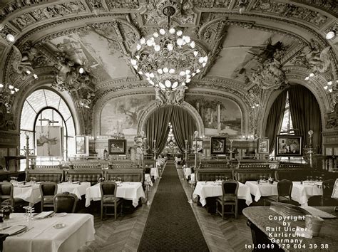 Paris Restaurant Le Train Bleue Gare De Lyon Foto And Bild Europe