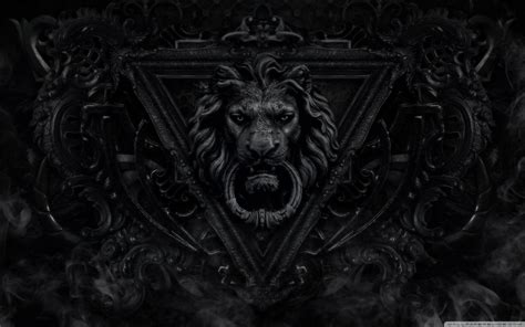 2560x1600 2560x1600 Dark Gothic Lion Wallpaper 2560x1600