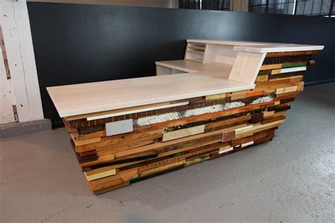 Reception Desk Diy Reception Desk Sustainable Furniture
