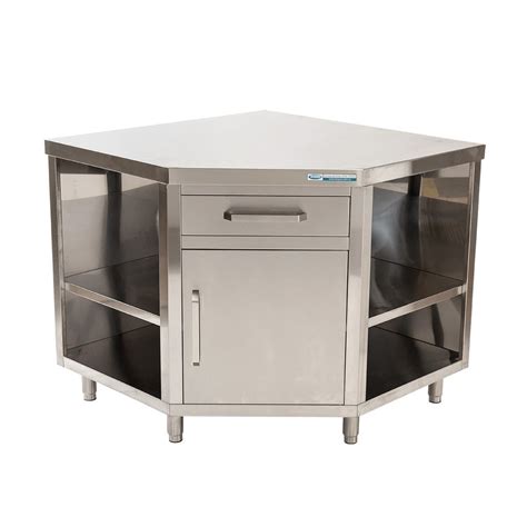 Stainless Corner Cabinet 1000 X 1000 X 900mm High Brayco Commercial