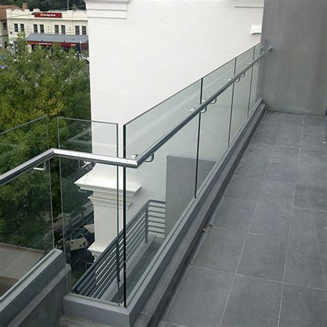 Toughened Glass Balcony Railing At Rs 2200running Feet Tempered