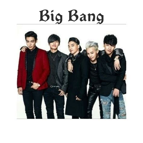 Bigbang Yg Entertainment Bigbang Corea