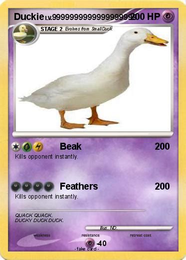 Pokémon Duckie 24 24 Beak My Pokemon Card
