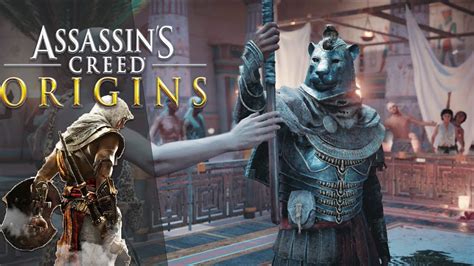 Assassins Creed Origins Sachmet Der Legend Re Kampf Youtube