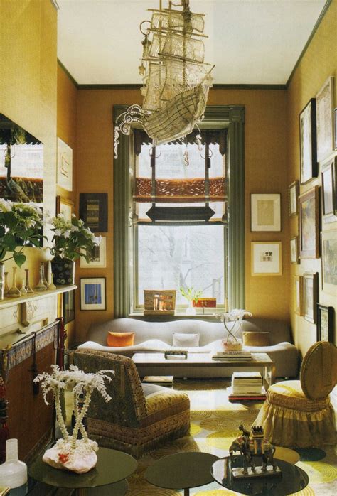 Muriel Brandolinis Manhattan Brownstone Via Architectual Digest