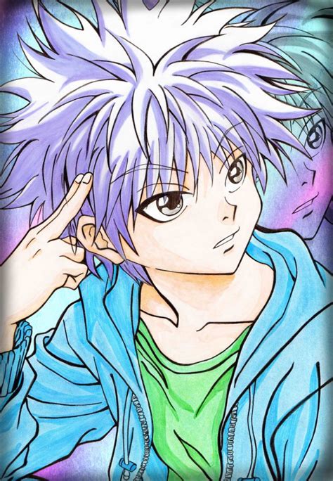 Killua 1999 Traditional Art 2 By Princekurapika On Deviantart