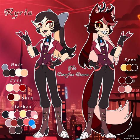 Hazbin Hotel Oc Kyria By Kanayanga On Deviantart Hotel Art Character