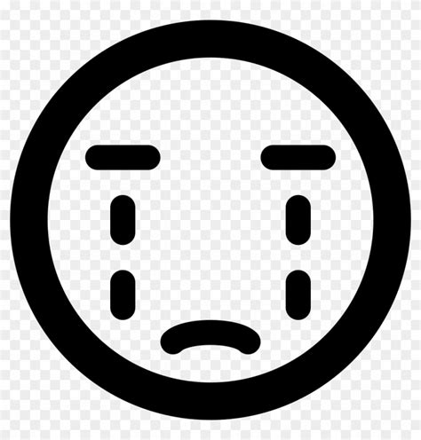 Crying Face Png Emoticon De Guiño Para Colorear Transparent Png