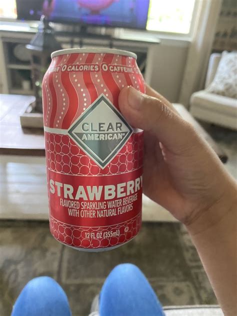 Clear American Strawberry Sparkling Water Cool Product Assessments