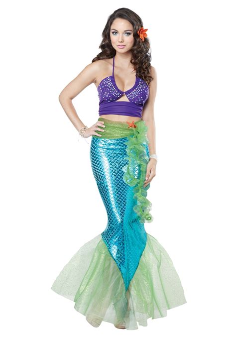 Adult Women S Mythic Mermaid Costume