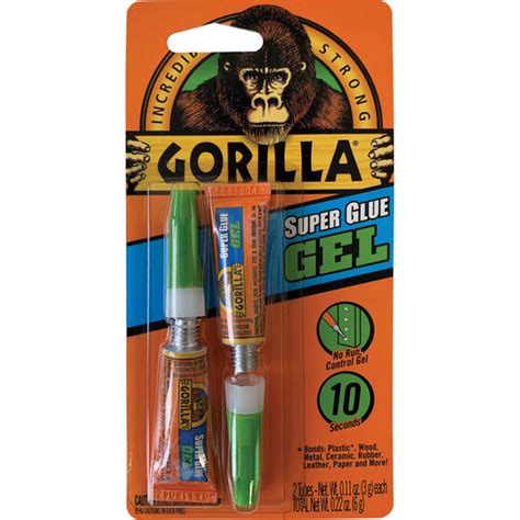 Gorilla Glue Superglue Gel 2 Pack Supercheap Auto