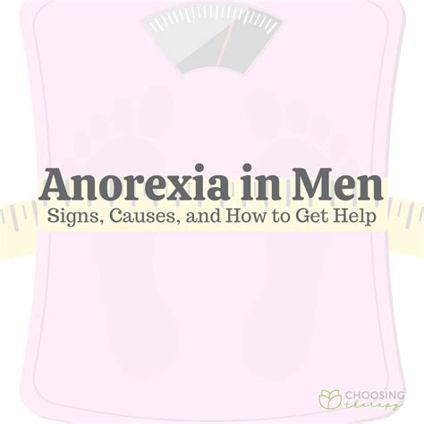 Anorexia In Men Signs Causes And How To Get Help