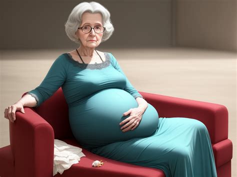 Fix Low Resolution Photos Pregnant Granny Alone