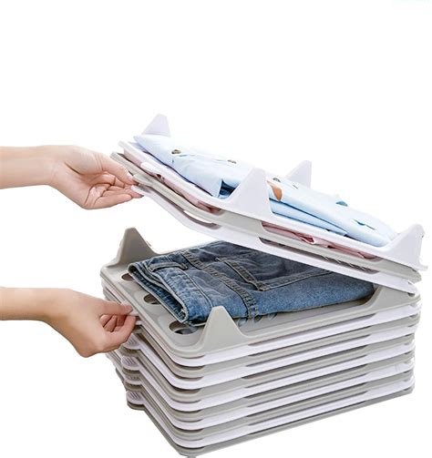 10 Pack Shirt Folder Board Closet Organizer Durable