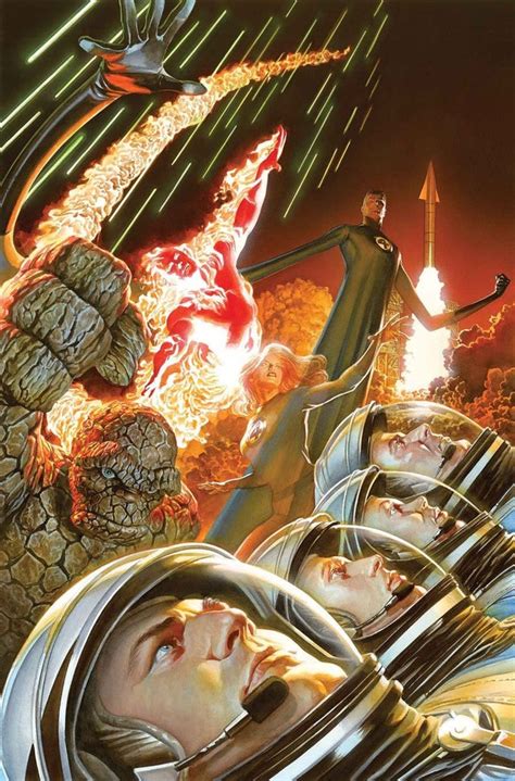Fantastic Four By Alex Ross Rcomicbookart