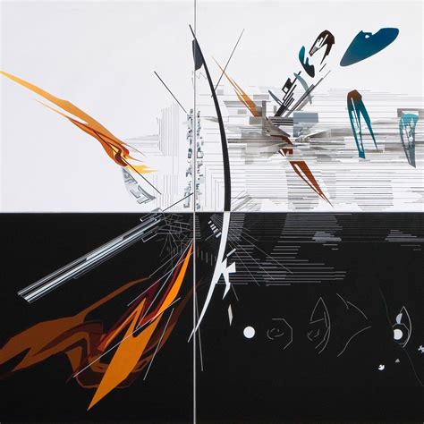 Four Of Zaha Hadids Abstract Paintings Are Shown In Virtual Reality At