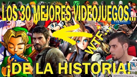 Los Mejores Videojuegos De La Historia Seg N Sonyconsolas Youtube