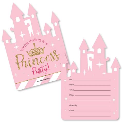 Buy Big Dot Of Happiness Little Princess Crown Shaped Fill In