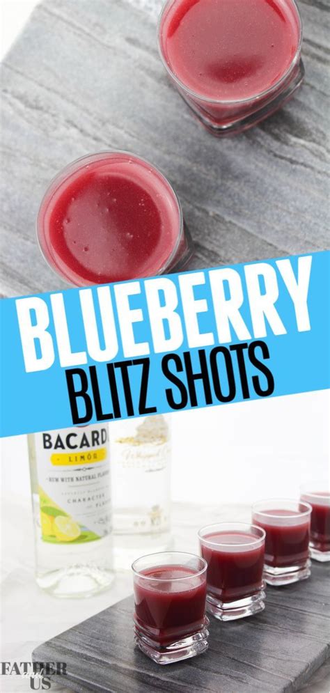 These Blueberry Blitz Shots Are The Perfect Drink For Any Party From A