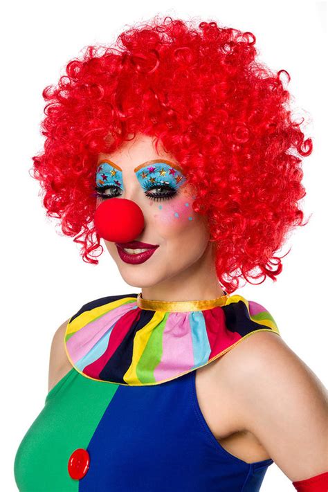 Sexy Clown Girl Komplettset