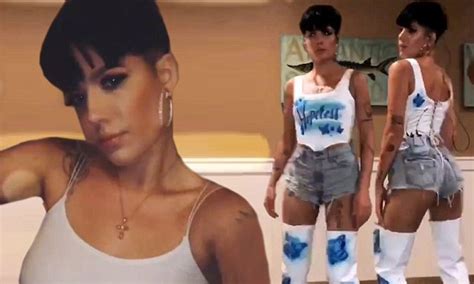 Halsey Shows Off Her Pert Derriere In Daisy Dukes And Her New Hairstyle In Racy Instagram Post