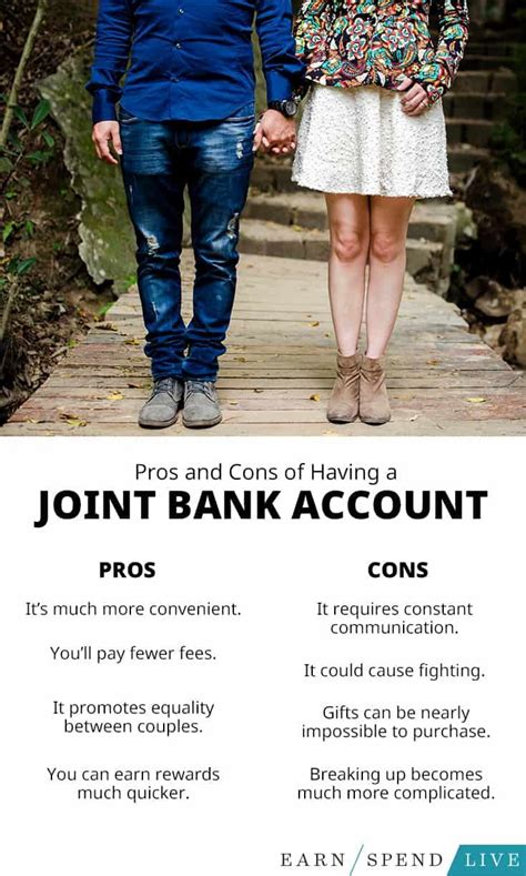 Pros And Cons Of Having A Joint Bank Account Earn Spend Live Bank