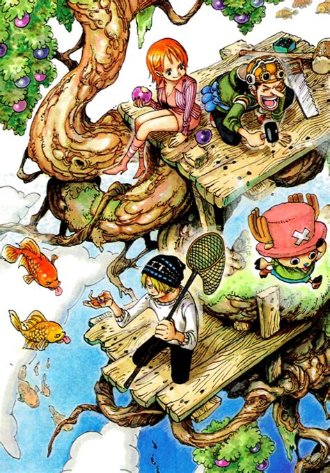 Nami Usopp Sanji Chopper One Piece One Piece Manga Anime One Piece