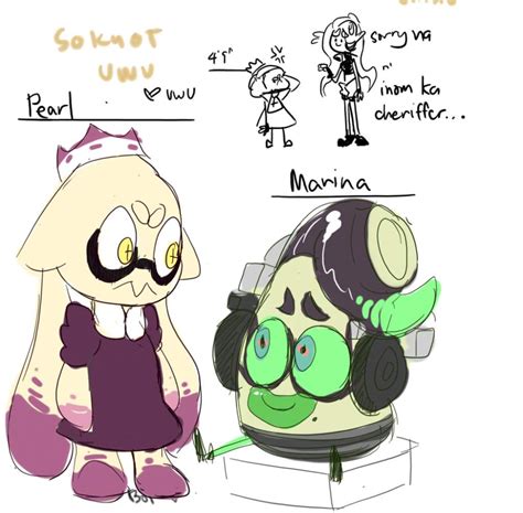 Baby Pearl And Marina Splatoon Amino Splatoon Nintendo Splatoon
