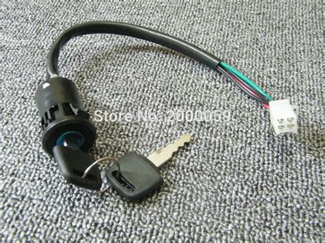 Ignition switch inspection remove the front covers. 4 WIRE IGNITION SWITCH KEY LOCK FOR GY6 ATV QUAD SCOOTER GO KART DIRT BIKE 50cc 70cc 90 110 125 ...