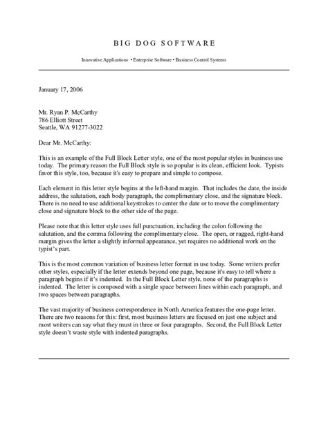 Free Editable Business Letter Template Free Printable Templates