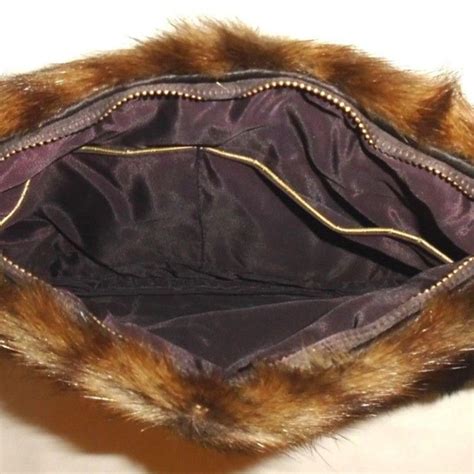 Bags True Vintage Rare Mink Fur Muff Hand Warmer Purse Poshmark