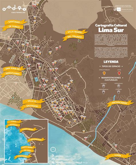 Cartografías Culturales De Lima Nodos Culturales Perú
