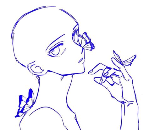 Pin By Bribri4 On 没事 Anime Poses Reference Drawing Base Art